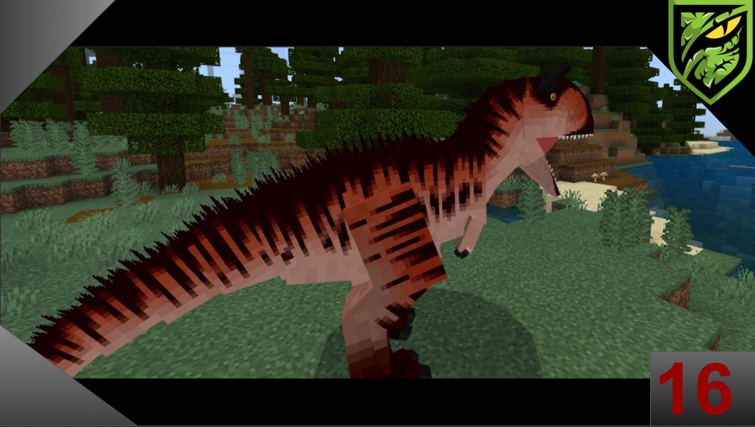 Minecraft: The Secret Bunker & Carnotaurus