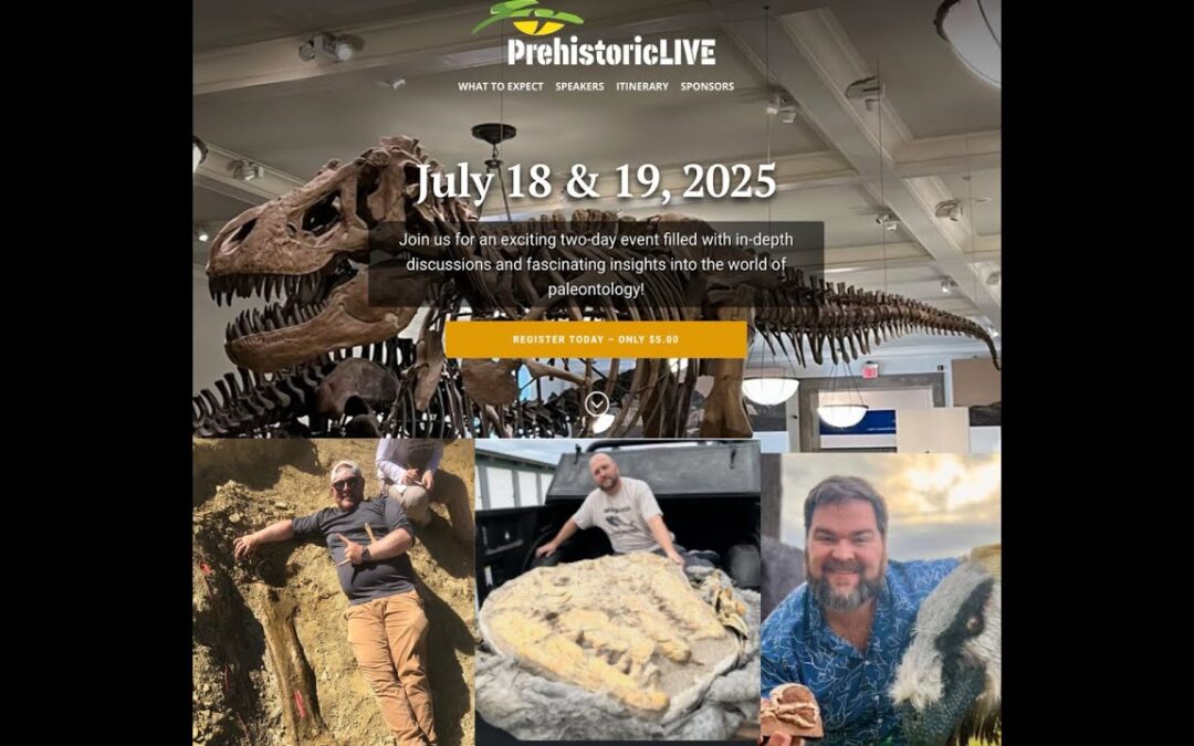 Prehistoric Live Day 2 | Fossil Adventures with Seth Sorensen, Daniel Mossey & Jimmy Waldron!