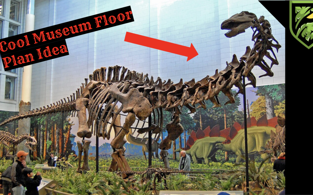Building My Dream Dinosaur Museum (Floor Plan #2)