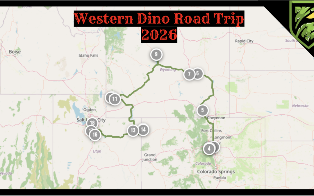 I’m Going on a Dinosaur Road Trip Across the West! 🦖 | Follow My Fossil Adventure LIVE