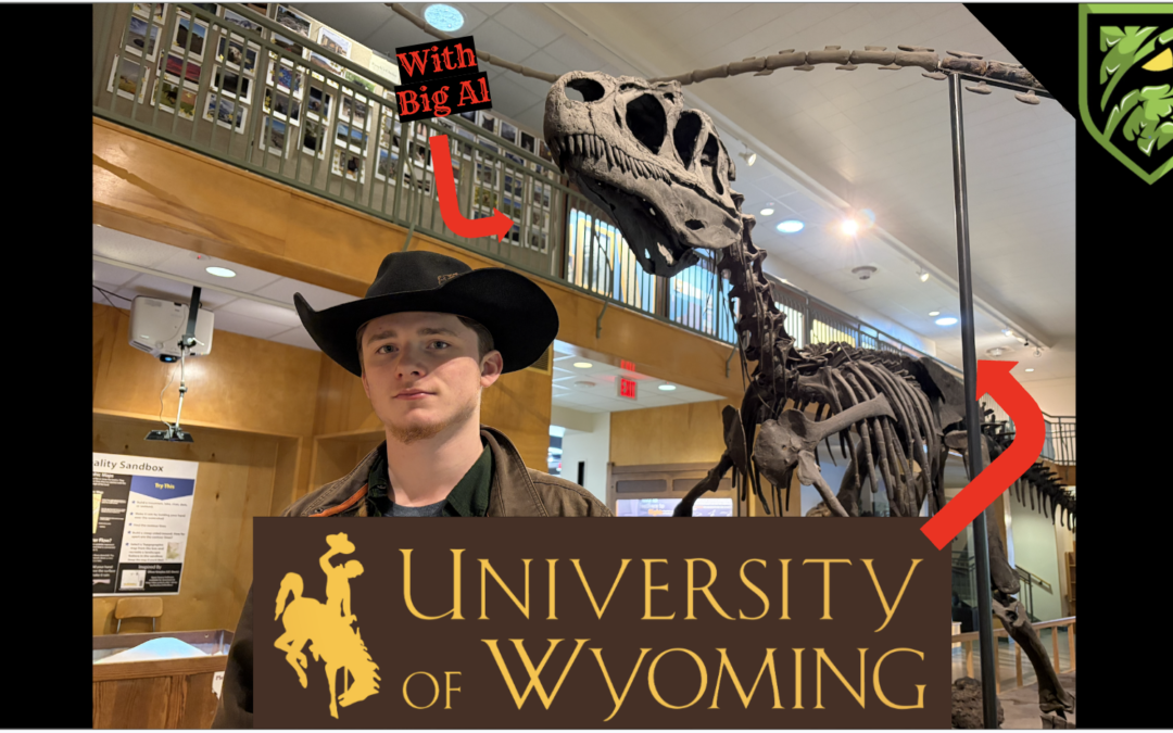 Exploring the University of Wyoming Geology Museum 🦖 | Dinosaurs, Fossils & Big Al!